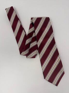 Peebles Neck Tie, Diagonal‎ Stripes, Polyester, classic, preppy, work, office